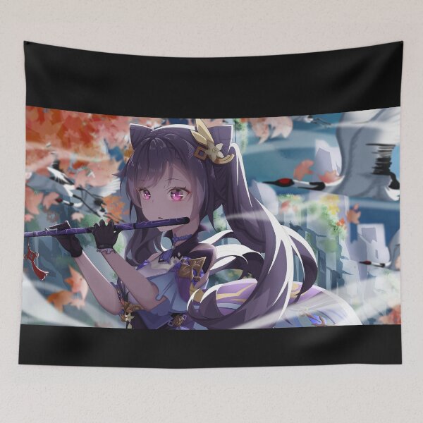 Item preview, Genshin impact keqing cute girl designed and sold by maynard974b.
