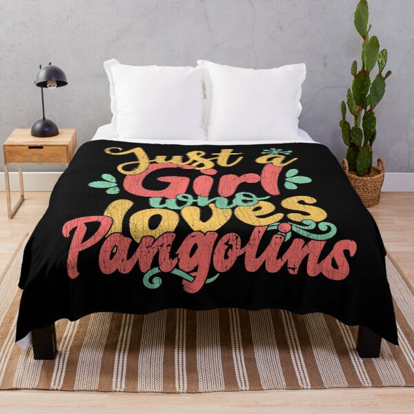 Item preview, Just A Girl Who Loves Pangolins Gift graphic designed and sold by theodoros20.