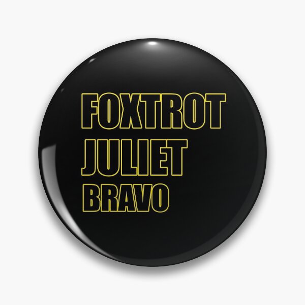 Aperçu de l'œuvre Foxtrot Juliette Bravo FJB créée et vendue par happy gift art.