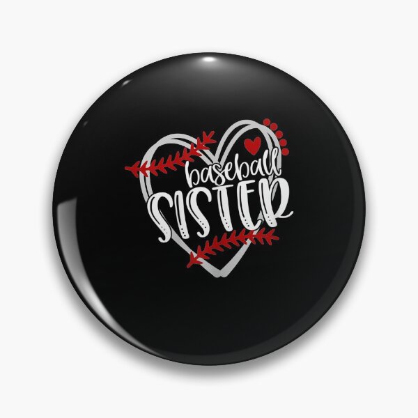 Item preview, Womens Girls Baseball Sister Heart Distressed Design designed and sold by MiloszshiZse.