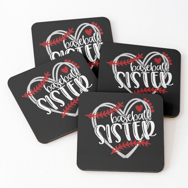Item preview, Womens Girls Baseball Sister Heart Distressed Design designed and sold by MiloszshiZse.