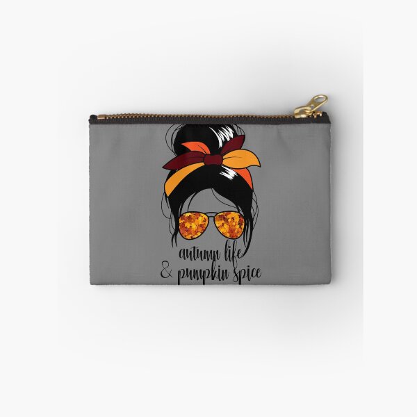 Item preview, Autumn Life & Pumpkin Spice Messy Bun Women's Fall Leaves Gear designed and sold by DynamicDesign.