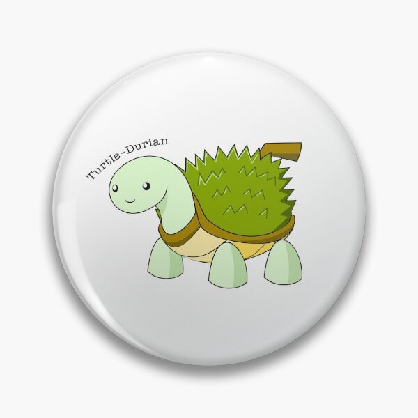 Item preview, turtle durian  fruit  animal combine cute funny cartoon  designed and sold by Panya-Design.