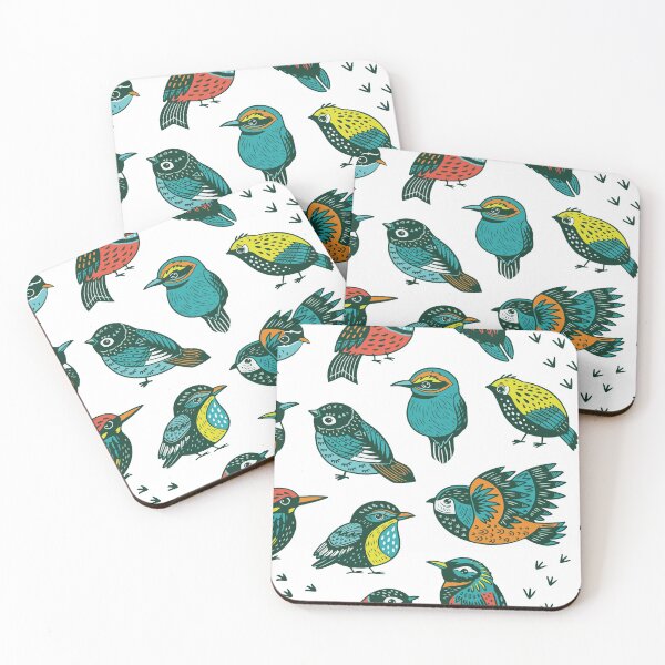 Item preview,  Everybirdy Pattern Hand drawn tropical bird  designed and sold by HichamMissiame.
