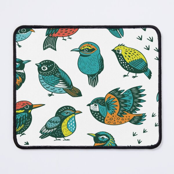 Item preview, Everybirdy Pattern Hand drawn tropical bird designed and sold by HichamMissiame.