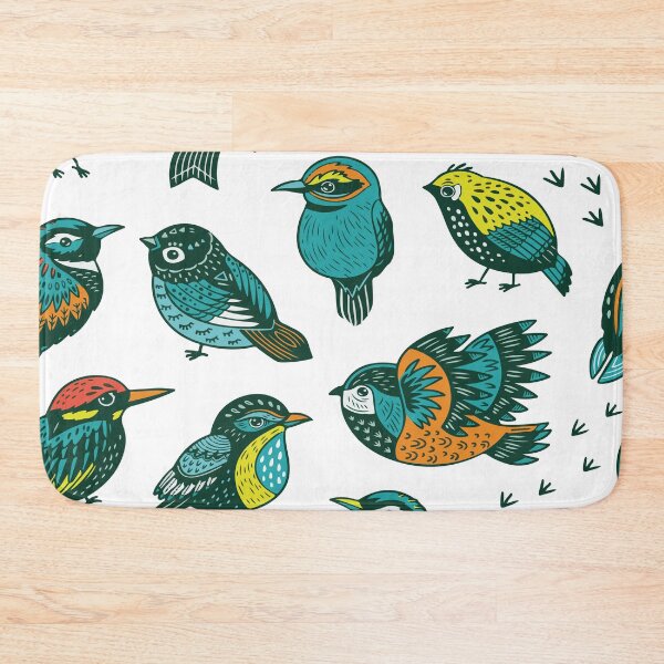 Item preview,  Everybirdy Pattern Hand drawn tropical bird  designed and sold by HichamMissiame.