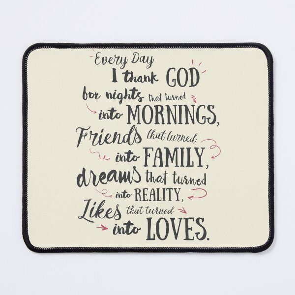 Item preview, Thank God, every day, quote for inspiration, motivation, overcome, difficulties, typography, illustration, version n° 2 designed and sold by Spallutos.