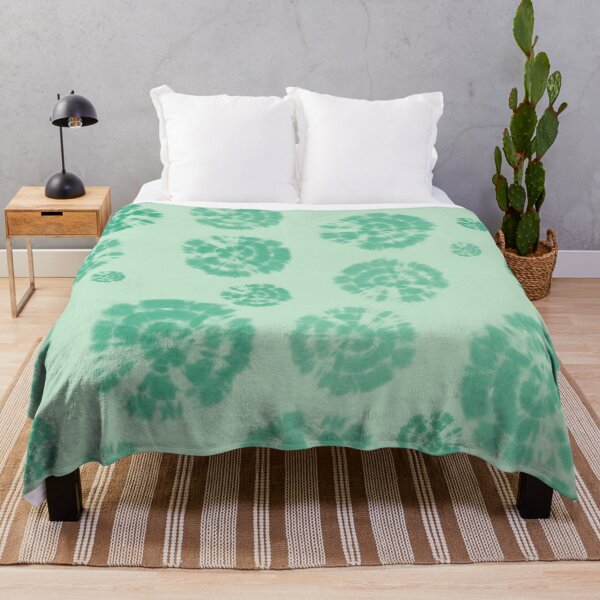 Item preview, Círculos Tie Dye en verde albahaca designed and sold by nabeArtist.