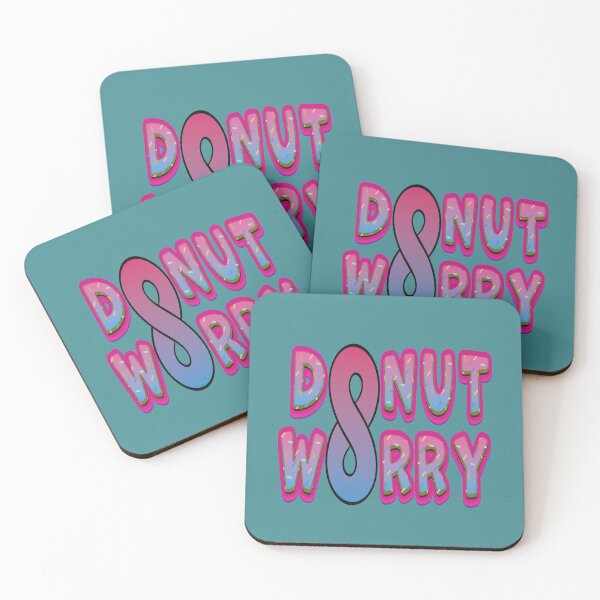 Item preview, Donut worry word pun designed and sold by Donutlovers.