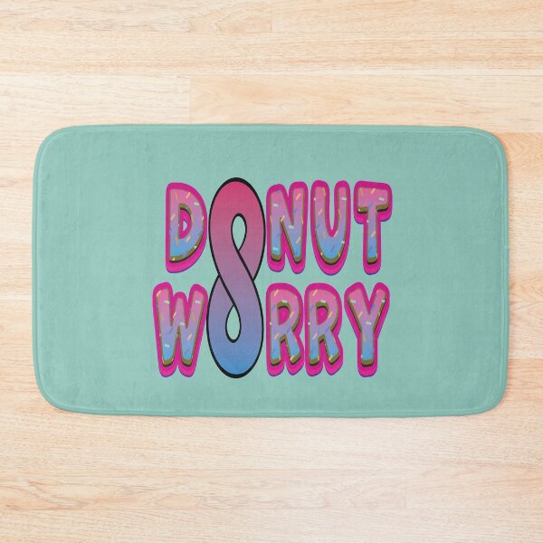 Item preview, Donut worry word pun designed and sold by Donutlovers.
