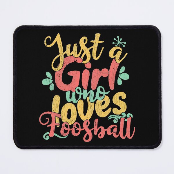 Item preview, Just A Girl Who Loves Foosball Gift graphic designed and sold by theodoros20.