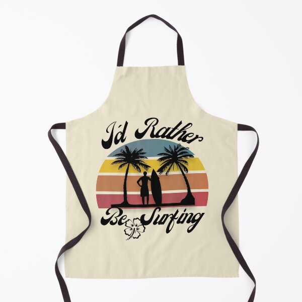 Item preview, Id rather be Surfing sticker - I would rather be surfing - Rerto sun set - Surfer sun set - Chasing Sunsets designed and sold by MinimalSketches.