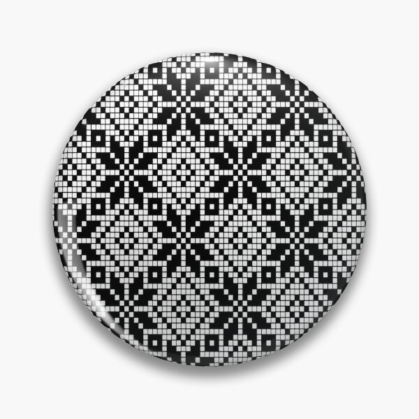 Item preview, Grid Paper White and Black Geometric Nordic Pattern designed and sold by taiche.