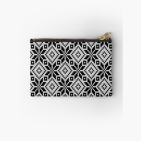 Item preview, Grid Paper White and Black Geometric Nordic Pattern designed and sold by taiche.