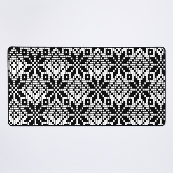 Item preview, Grid Paper White and Black Geometric Nordic Pattern designed and sold by taiche.