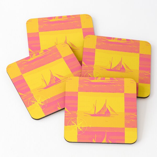 Item preview, Go With The Wind Yacht Sail At Sunset Compass designed and sold by SpiritGifts.