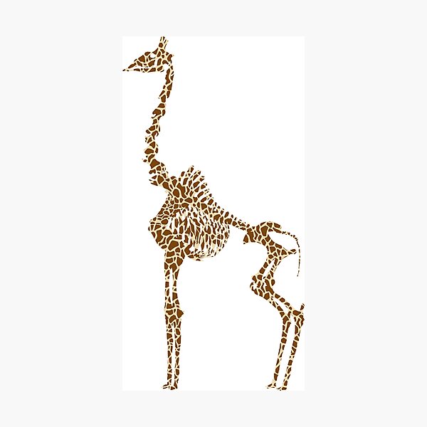 Artikelvorschau, Giraffendruck entworfen und verkauft von CalistaK.