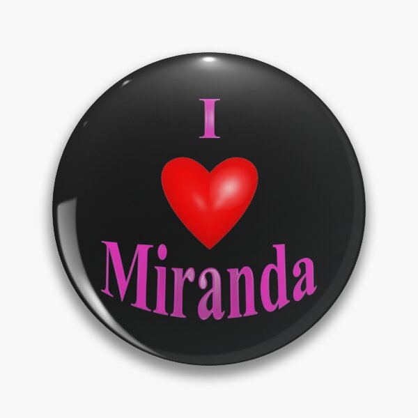 Item preview, I Love Miranda Fitted  designed and sold by UntuckedDesigns.