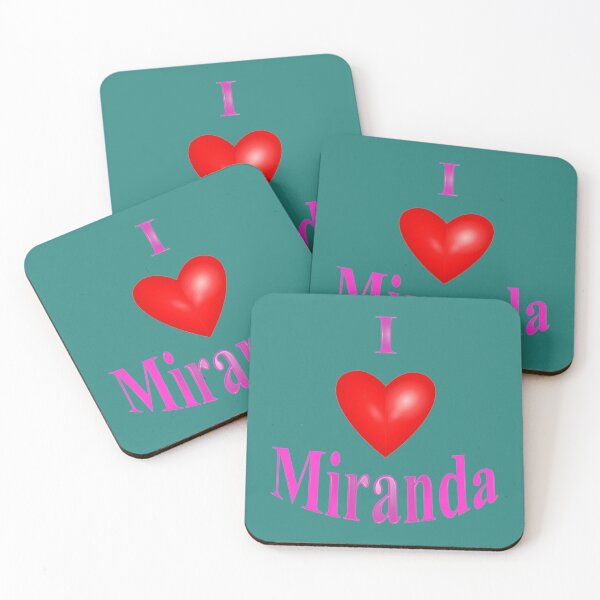 Item preview, I Love Miranda Fitted  designed and sold by UntuckedDesigns.
