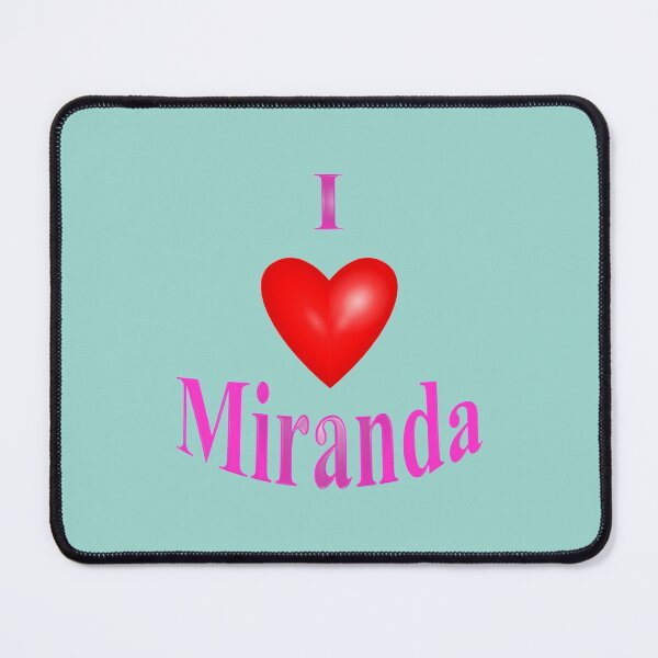 Item preview, I Love Miranda Fitted designed and sold by UntuckedDesigns.