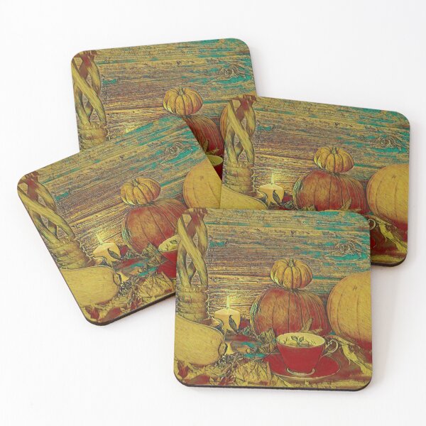 Item preview, Halloween  Autumn scene designed and sold by Debra Angel.