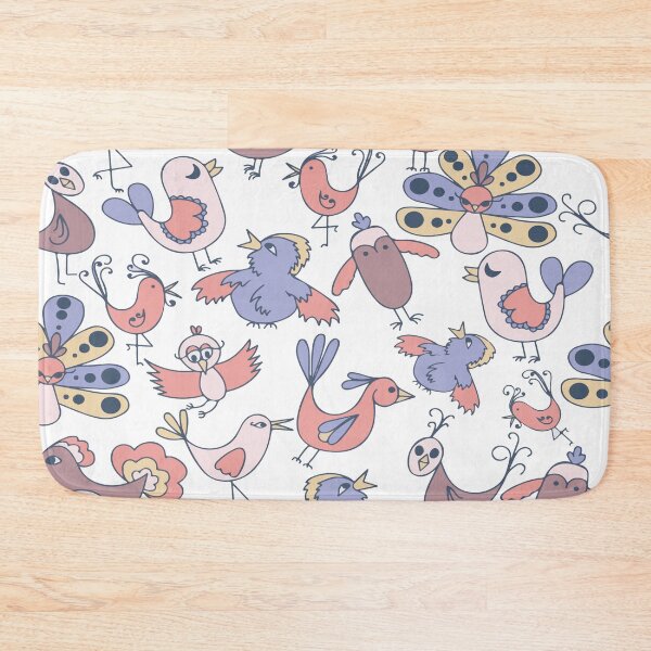 Item preview, Everybirdy Pattern in doodle style hand drawn designed and sold by HichamMissiame.