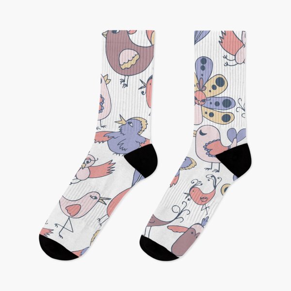 Item preview, Everybirdy Pattern in doodle style hand drawn designed and sold by HichamMissiame.