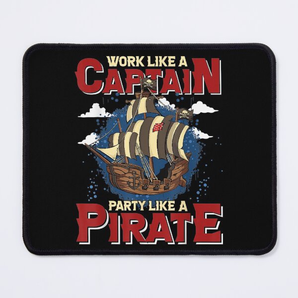 Item preview, Like Work Captain Party Pirate designed and sold by angelata.