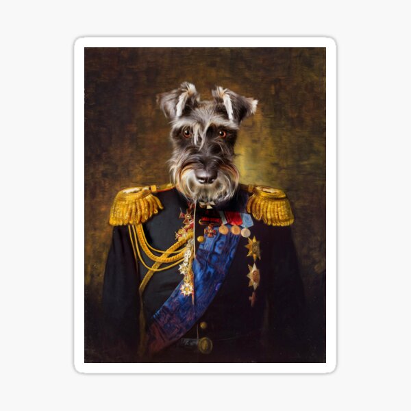 Item preview, Schnauzer Dog Portrait - Elliott designed and sold by carpo17.