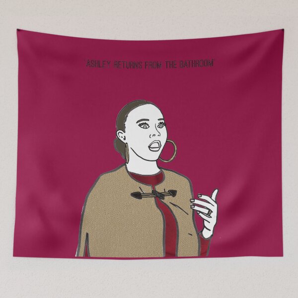 Item preview, Ashley Returns from the Bathroom designed and sold by Katsillustration.