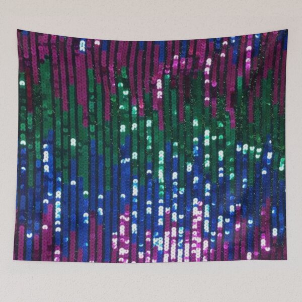Item preview, Purple,Blue and Green Stripe Sequin designed and sold by Poetic4Passion.
