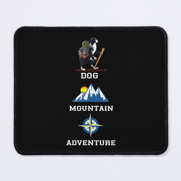 Item preview, Australian Shepherd Mountain Hiking Camping Dog designed and sold by maudean.