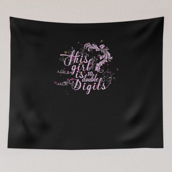 Item preview, This Girl is Now 10  double digits birthday gift idea for girls designed and sold by Hartics.