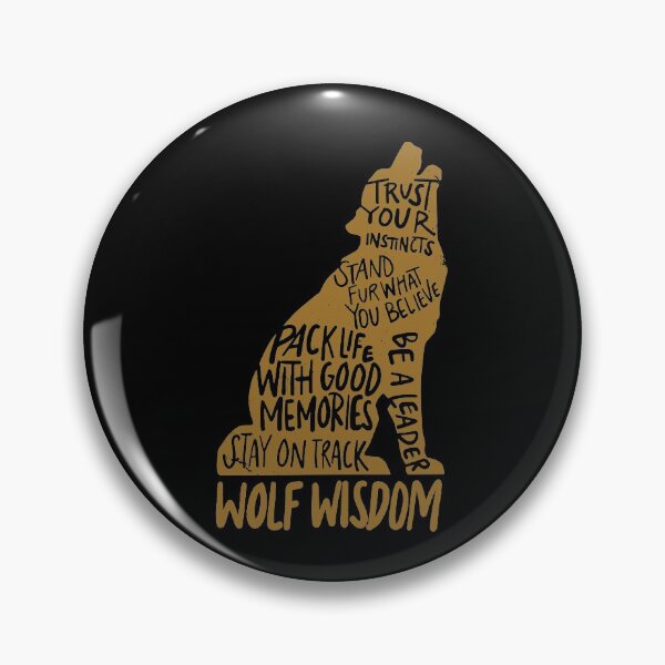 Item preview, Wolf Wisdom - Wolf Lovers designed and sold by tammyrange.