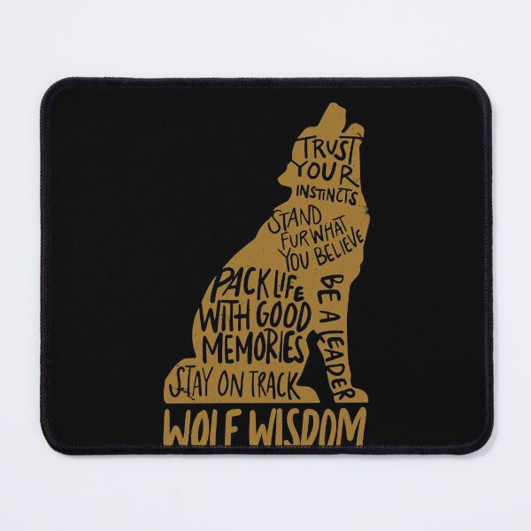 Item preview, Wolf Wisdom - Wolf Lovers designed and sold by tammyrange.