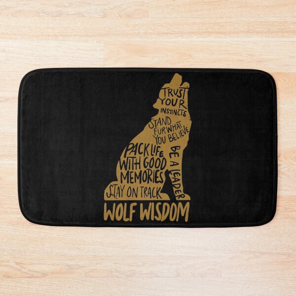 Item preview, Wolf Wisdom - Wolf Lovers designed and sold by tammyrange.