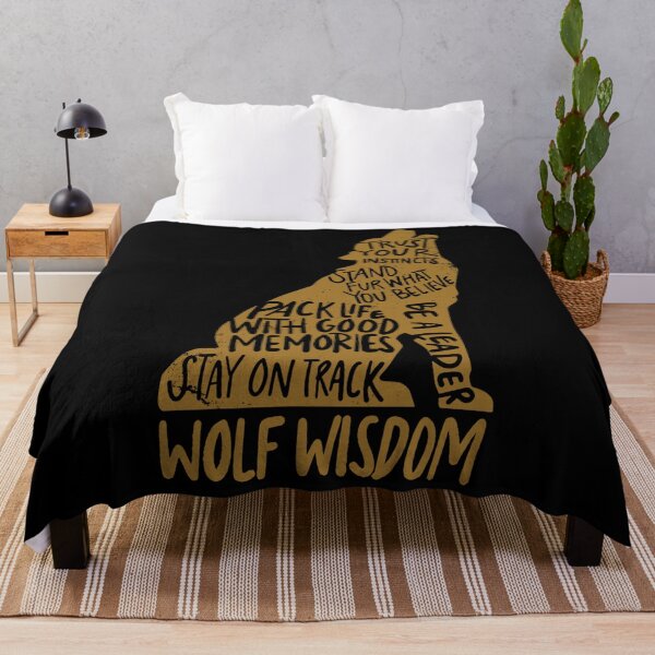 Item preview, Wolf Wisdom - Wolf Lovers designed and sold by tammyrange.