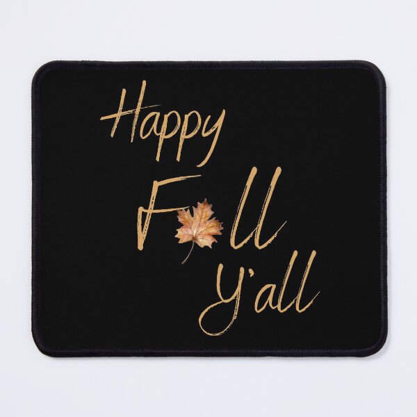 Item preview,  Happy Fall Y'all (Leaf) designed and sold by RusticHouse.