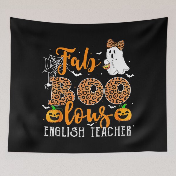 Item preview,  Faboolous Halloween For English Teacher Cute Leopard designed and sold by angelata.