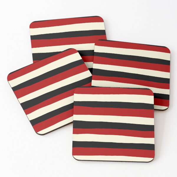 Item preview, Uneven Stripes - Red & Cream  designed and sold by LAEC-Shop.