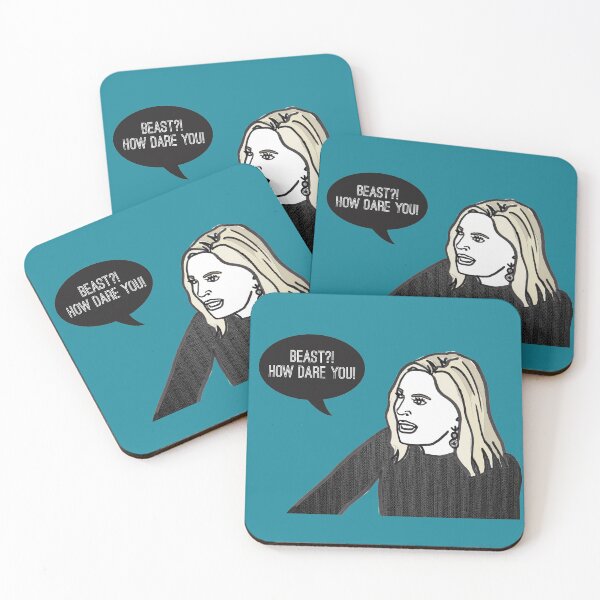 Item preview, Beast? How dare you? designed and sold by Katsillustration.