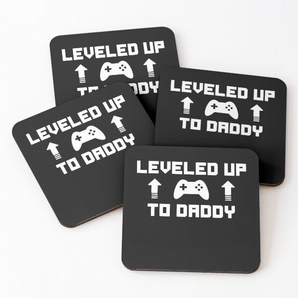 Item preview, Leveled Up To Daddy  designed and sold by Wisequist.