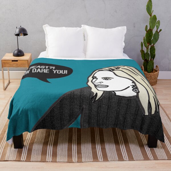 Beast? How dare you? Throw Blanket