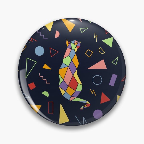 Item preview, Colorful  Minimal Pattern Geometric Cat designed and sold by The-Fancy-Space.