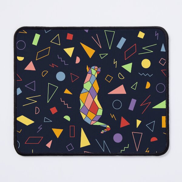 Item preview, Colorful Minimal Pattern Geometric Cat designed and sold by The-Fancy-Space.