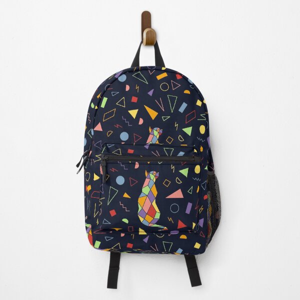 Item preview, Colorful  Minimal Pattern Geometric Cat designed and sold by The-Fancy-Space.