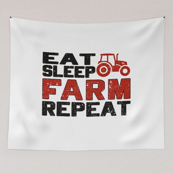 Item preview, Eat Sleep Farm Repeat Classic designed and sold by infazbdeen.