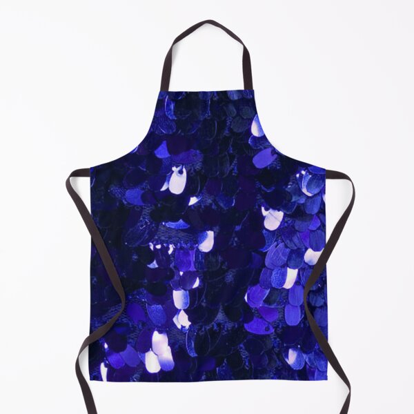 Item preview, Royal Dangle Blue Sequin Fabric designed and sold by Poetic4Passion.