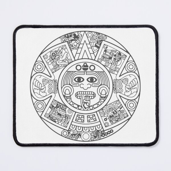 Item preview, Aztec/Xiuhpohualli Calendar designed and sold by Mantra-tshirt.