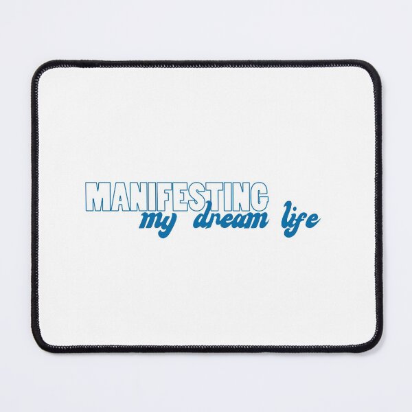 Item preview, MANIFESTING MY DREAM LIFE- blue designed and sold by Balenilart.